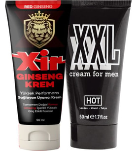 Xir Delaycream 50 Ml + Hotxxl Cream 50 Ml Erkeğe Özel Set