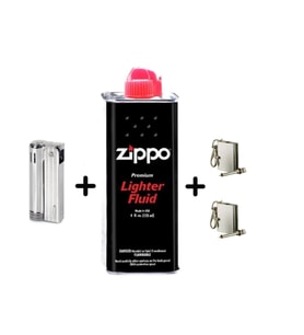 Mobgift Muhtar Çakmağı + 125 ml benzin + 2  adet Kibrit