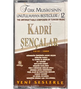 (Plak Değildir KASET tir) Kadri Şençallar 1912-1989 Açılmamış Jelatininde Kaset