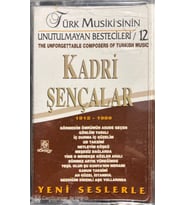 (Plak Değildir KASET tir) Kadri Şençallar 1912-1989 Açılmamış Jelatininde Kaset