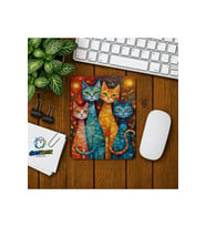 Kediler Baskılı Oyuncu Mousepad 0121