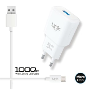 LİNKTECH  T440/e Eco Friendly 2.1A Micro USB Şarj Aleti