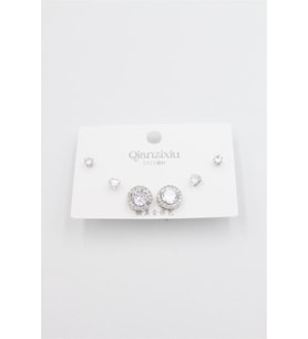 Northcity Çoklu Set Küpe - Gümüş