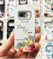 Kişiye Özel Magnet Düğün Nişan Nikah Söz Hatırası Misafir İçin Hediye