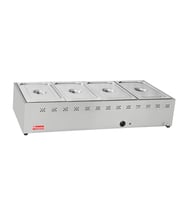 Himaksan  Tip Elektrikli Set Üstü 4 Gözlü Benmari HMK-BSÜE4