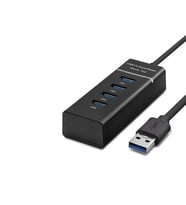 Usb3.0 Hub 3*Usb + Usb3.0 30Cm Siyah HDX7017