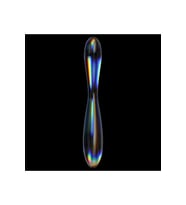 Twilight Gleam Glass Dildo- Double Delight Çift Taraflı Cam Dildo