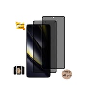 Poco X6 pro Hayalet Ekran Koruyucu Privacy Filitreli Görünmez Tam Kaplayan