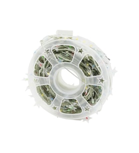RGB - KAR TANESİ 50MT FİŞLİ FONKSİYONLU ŞERİT LED - DEKOR LAMBA (5343)
