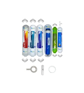 PWS Kapalı Kasa Su Arıtma Cihazlarına  STDMAX  6li Reverse Osmosis mebran Alkali+tatlandırıcı