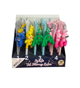 Misyon Figürlü Jel Tükenmez Kalem Rainbow Friends Karakterler