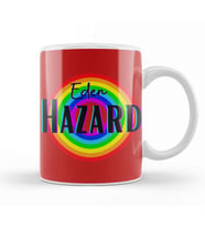 Eden Hazard   Vintage Retro Rainbow Style Kupa Bardak Porselen