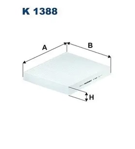FILTRON K1388 Polen Filtresi 2Q0819644