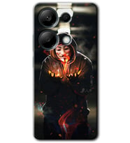 Redmi Note 13 Pro 4G Kılıf HD Desen Baskılı Kılıf - V for Fire