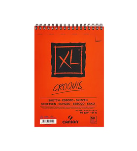 Canson Croquis XL Spiralli Eskiz Defteri A5 50 Yp 90 gr