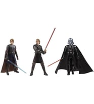 Star Wars Vintage Koleksiyonu The Journey of Anakin Skywalker'ın Yolculuğu, Star Wars 9,5 cm Premium Koleksiyon Aksiyon Figürü 3'lü Paket G1282 Otantik
