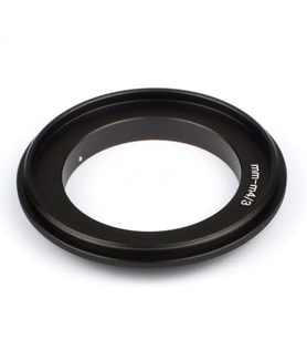 Panasonic Ve Olympus Micro 4/3 Bayonet İçin 58mm Ters Objektif Adaptörü