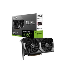 ASUS VGA DUAL-RTX5060TI-8G-NVIDIA-GEFORCE-RTX 5060 TI-8G-8GB GDDR7-128bit--HDMI-3xDP-DLSS4 EKRAN KARTI