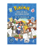 Pokemon Ara Ve Bul Boyamalarım Ash Ve Arkadaşları Doğan Çocuk