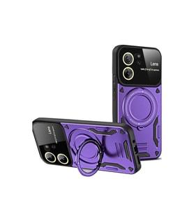 Mi 13T Kılıf Joy Lens Standlı Kapak - Mor