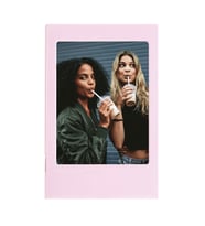 Instax Mini Film Uyumlu Pembe Katlanılabilir Fotoğraf Çerçevesi