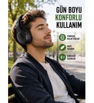 3.2 Cm Sürücülü Ergonomik Kablosuz Kulaklık