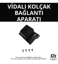 Seat Ibiza ABS Vidalı Kol Dayama Kolçak Alt Adaptör 2017 Üzeri A+Kalite