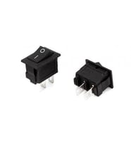 KCD11 Mini On-Off Anahtar - Siyah - 5 Adet