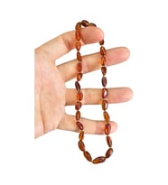 Damla Kehribar Bebek Kolyesi Lt1410 (Sarı)