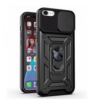 Kızaklı Tank Kılıf Apple iPhone SE 2020 Siyah