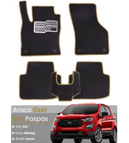 FORD ECOSPORT (2013-2024) Uyumlu EVA Paspas Tam Set–Araca Özel,Su Geçirmez,Kolay Montaj