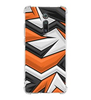 Xiaomi Redmi K20 Pro Köşe Korumalı Antişok Kapak Grafiti Tasarımlı Şeffaf Silikon Kılıf