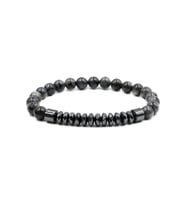 Unisex - Jade-hematit Şık Tasarım Elegant Doğal Taş Bileklik  Handmade