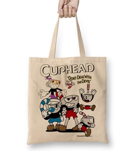 Cuphead One Bez Çanta Uzun Saplı