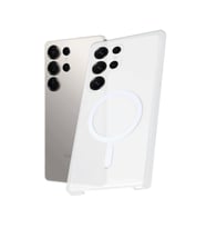 Samsung Galaxy S25 Ultra Kılıf PC Zara Magsafe Şeffaf Kılıf - Şeffaf