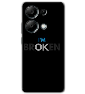 Redmi Note 13 Pro 4G Kılıf HD Desen Baskılı Kılıf - Im Broken