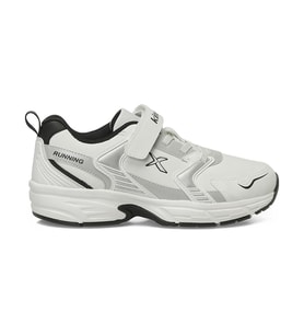 Kinetix Spera Pu 6Fx Erkek Çocuk Filet Koşu Spor Ayakkabı Beyaz Gümüş