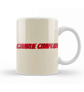 Charlie Chaplin Quotes Art Gift Vintage Retro Style Kupa Bardak Porselen