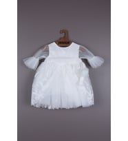 Kız Bebek Taçlı Elbise