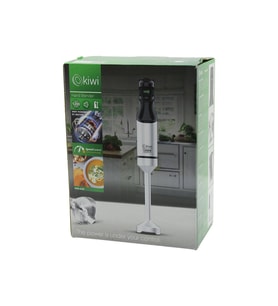 KİWİ KHB-4438 ÇUBUK EL BLENDER 1200W DEĞİŞKEN HIZ KONTROL DÜĞMESİ GÜÇLÜ DC MOTOR ÇELİK BIÇAK KROM KAPLAMA GÖVDE (5343)