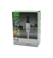KİWİ KHB-4438 ÇUBUK EL BLENDER 1200W DEĞİŞKEN HIZ KONTROL DÜĞMESİ GÜÇLÜ DC MOTOR ÇELİK BIÇAK KROM KAPLAMA GÖVDE (5343)