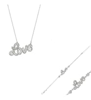 925 Ayar Gümüş Love Set