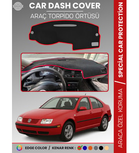 VOLKSWAGEN JETTA (1997-2003) Torpido Örtüsü Ön Panel Torpido Koruma Tam Uyum Çatlamayı Önler