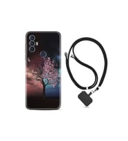 Tcl 30 Se Kılıf Excode Ipli Boyun Askılı Desenli Silikon Heaven Tree 1859
