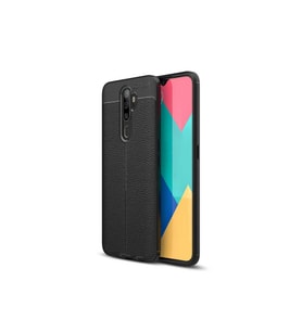 Oppo A9 2020 Uyumlu Kılıf Zore Niss Silikon Kapak (Siyah)
