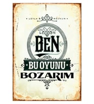 Ahşap MDF Poster (27x18cm)