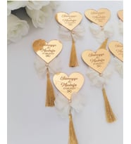 Kişiye Özel Pleksi Magnet Hatıra (Altın)