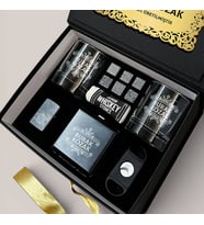 Ağabeye Hediye Platinum Crown Advanced Viski Bardağı Seti