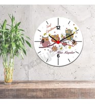 Sınıf Öğretmenine Hediye Baykuş Tasarım Duvar Saati