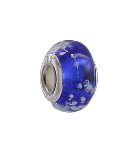 Nur Silver Murano Taşlı Gümüş Charm NUR-BL01788